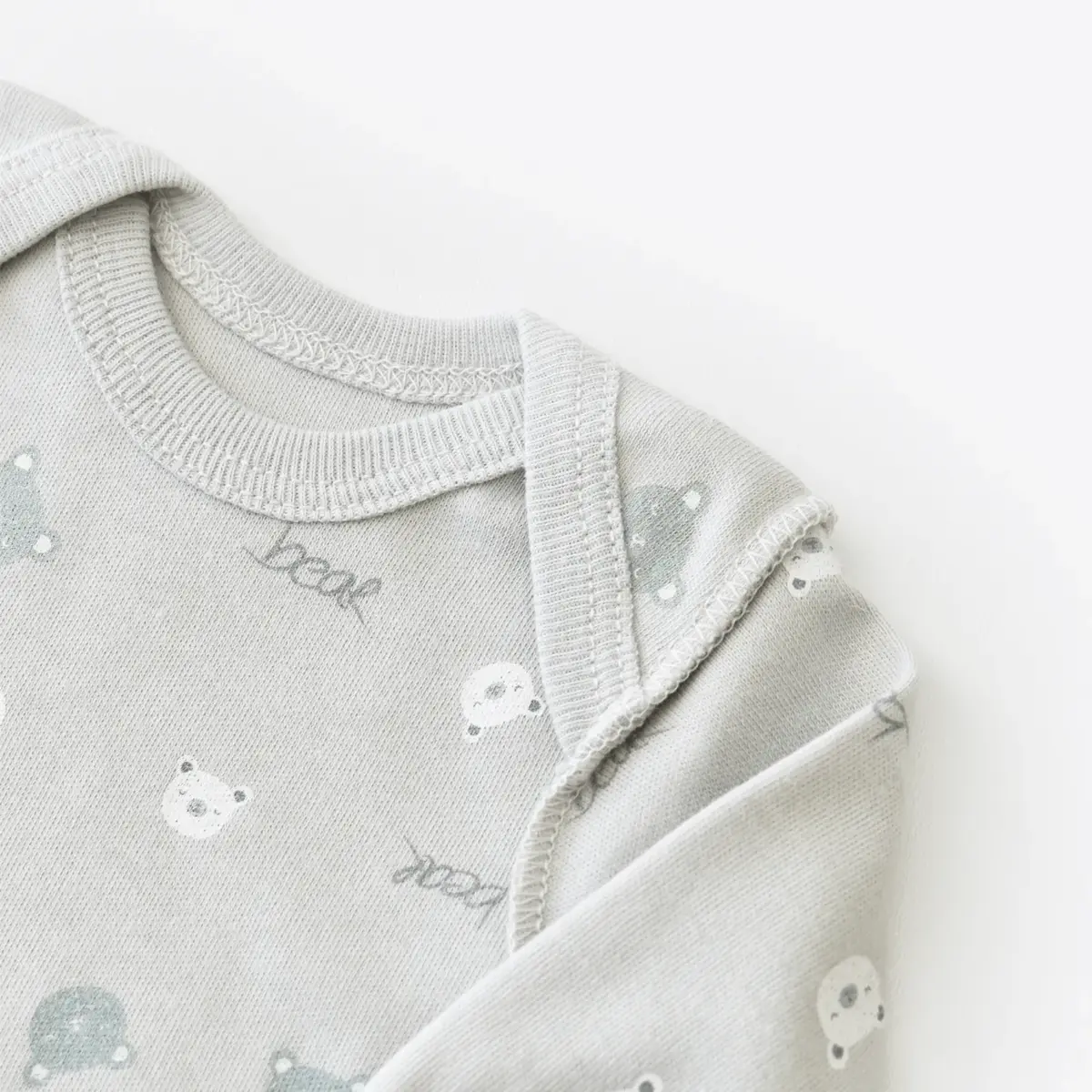 Bibaby Organik Zıbın Takımı Hug Me Bear Prematüre Yeşil