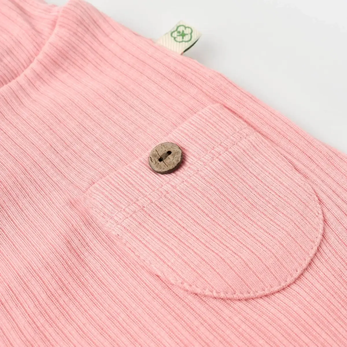 Bibaby Organik Pantolon Patiksiz Soft Modal Pembe