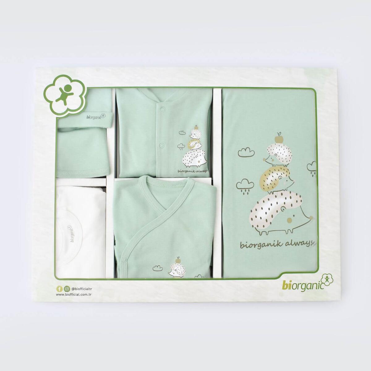 Bibaby Organik Hastane Çıkışı 10lu Happy Always Yeşil