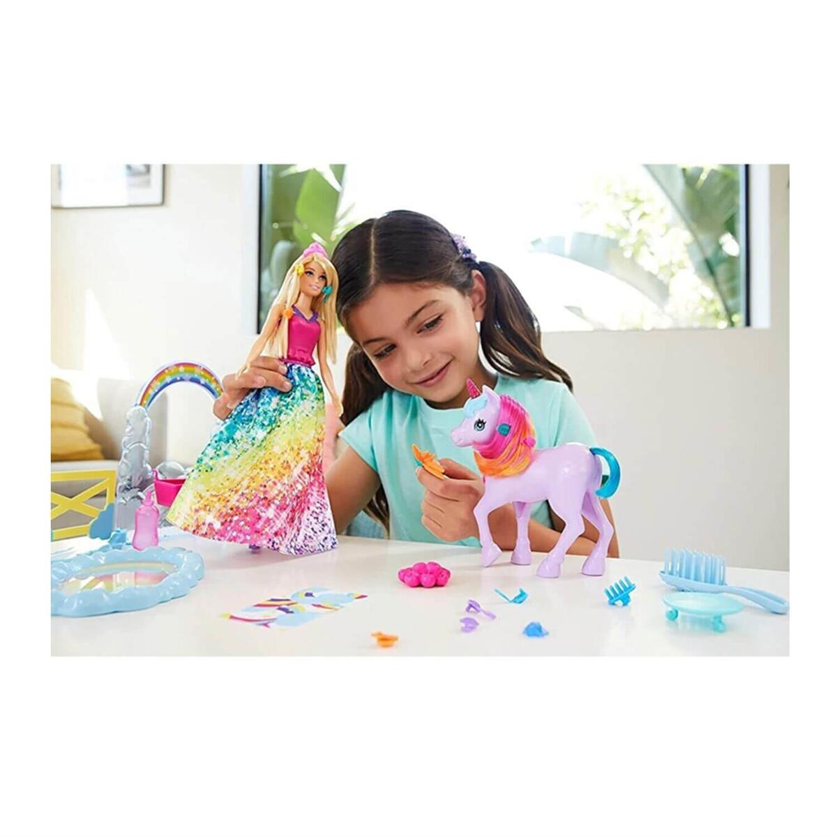 Barbie Dreamtopia Bebek ve Tek Boynuzlu At