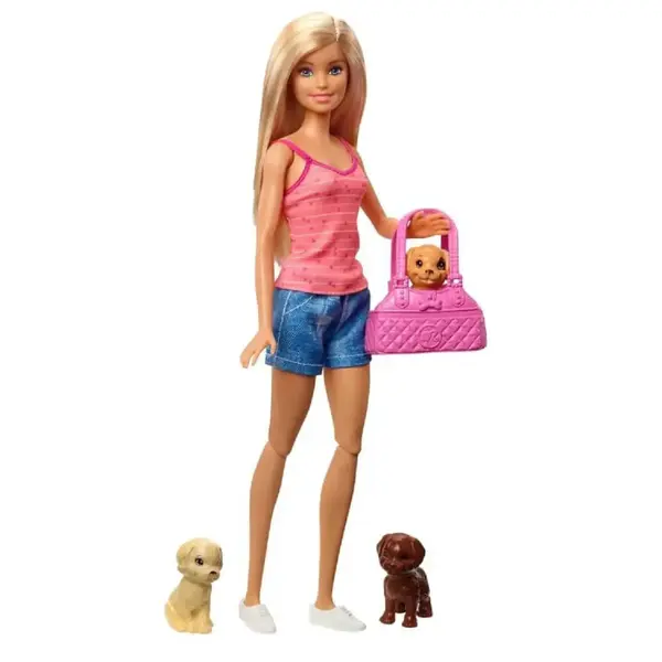 Barbie ve Köpekleri Banyo Keyfinde Oyun Seti