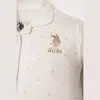 U.S. Polo Pijama Takımı Gömlek Beyaz
