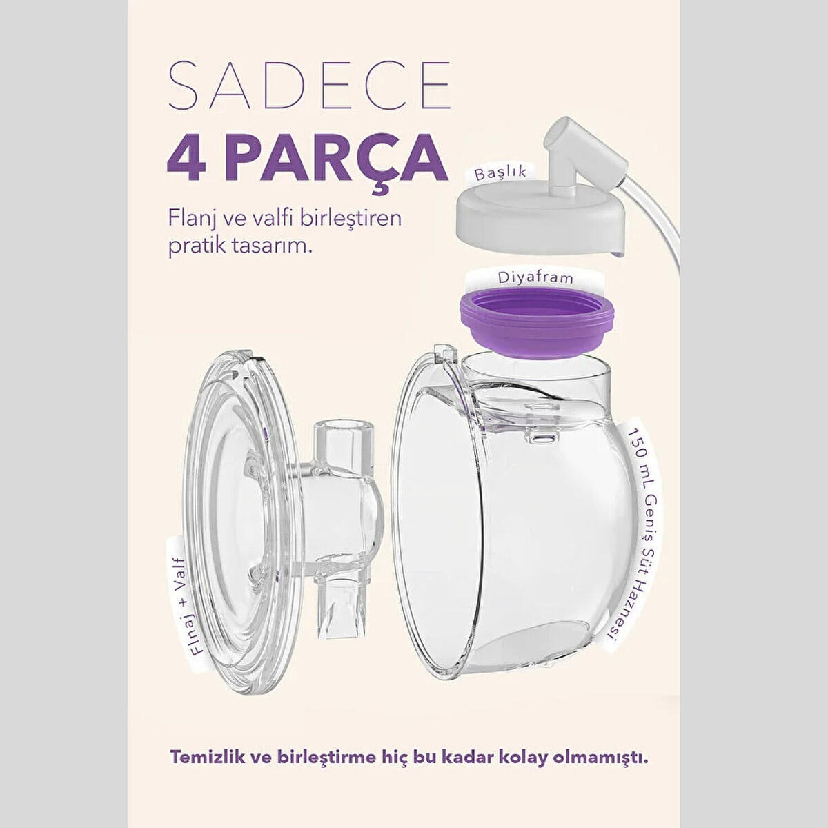 Mochi Momentum Duo Elle Serbest Göğüs Pompası