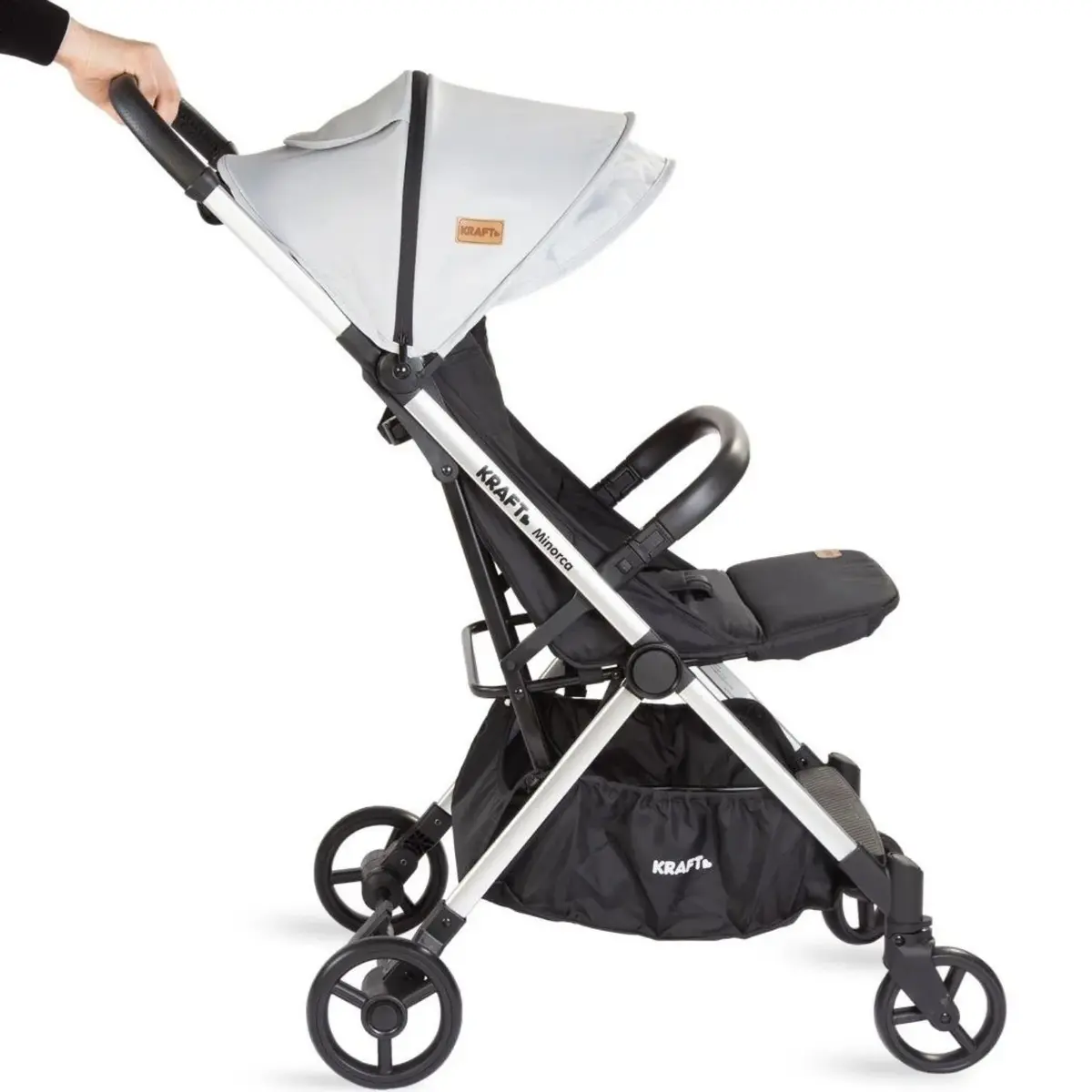 Kraft Minorca Bebek Arabası Black Melange