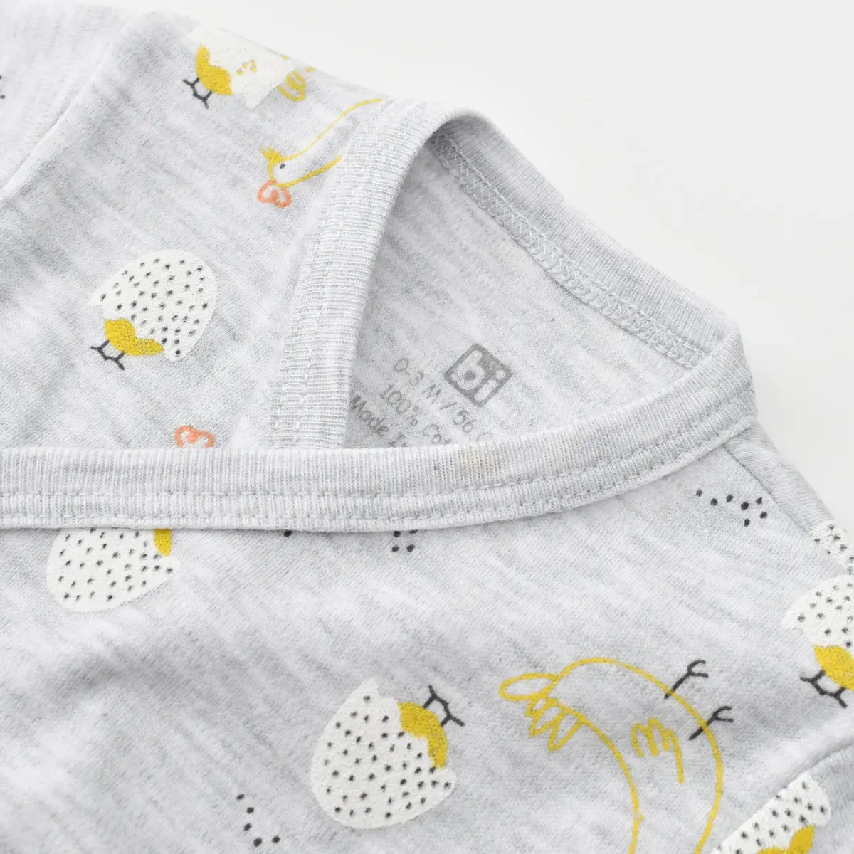 Bibaby Zıbın Takımı 3lü Chick And Chick Sarı - Kar Melanj