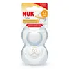 Nuk Star Kauçuk Emzik 2li 0-6 Ay Erkek