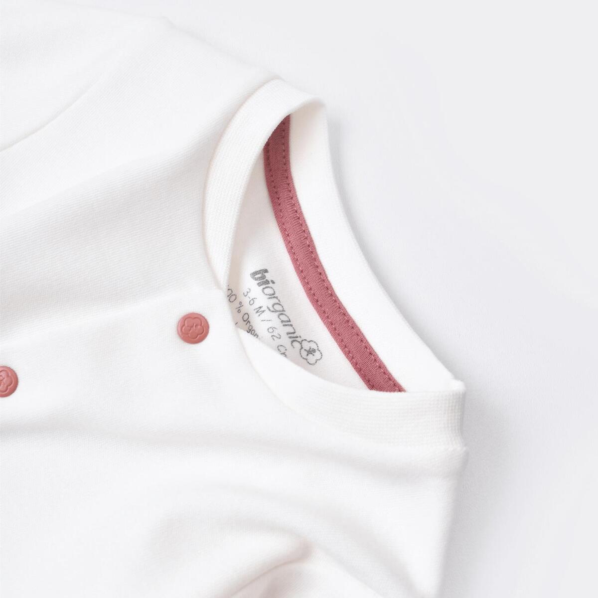 Bibaby Organik Pijama Takımı Little Love Rose Dry