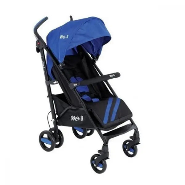 Wei-B Falcon Baston Bebek Arabası Mavi - Siyah