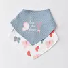 Bibaby Organik Fular Önlük 2li Wild Flowers Spring Blue