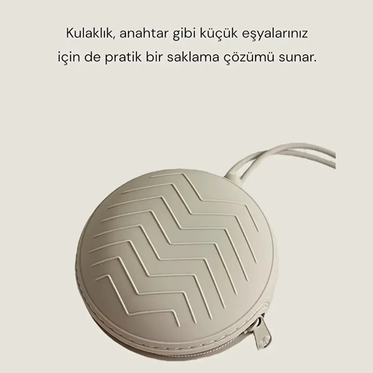 Moisy Emzik Saklama Kutusu Bej