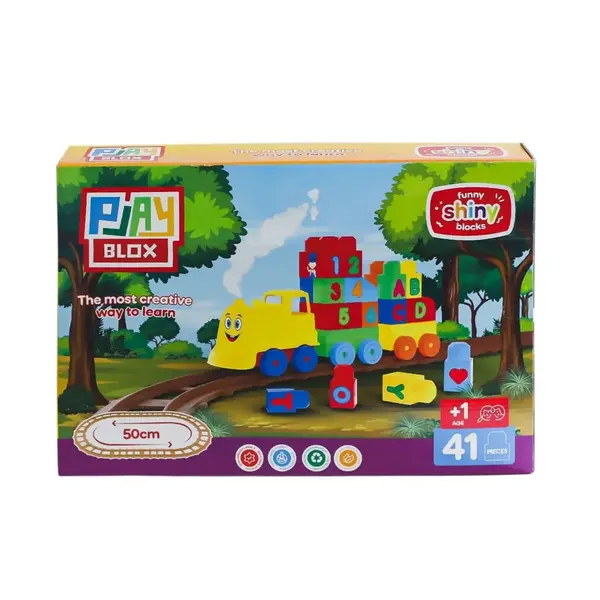 Playblox Tren Seti 41 Parça