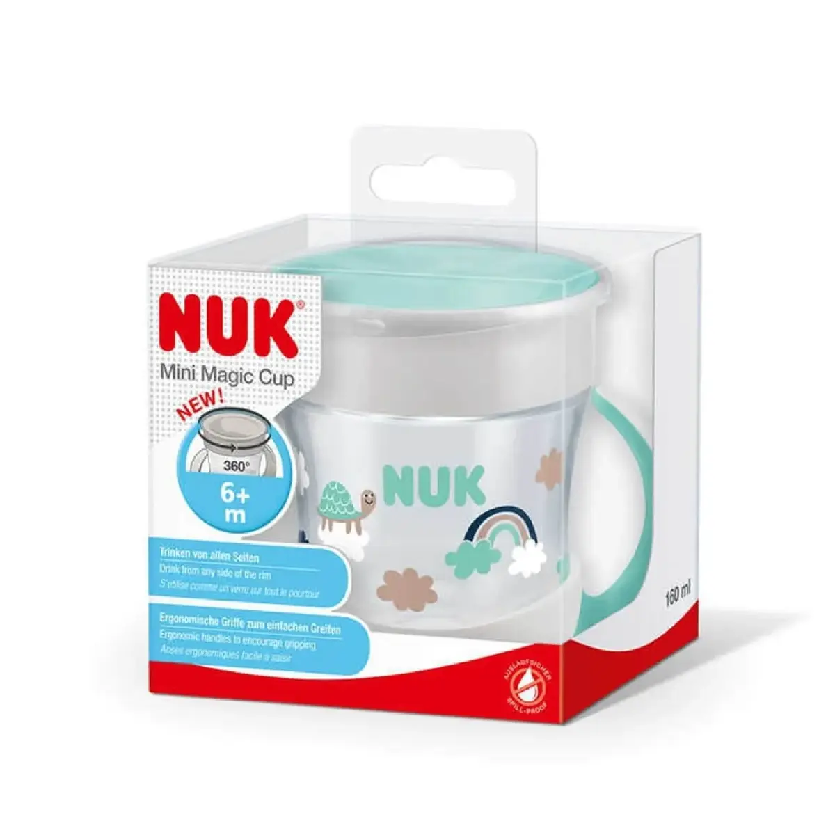 Nuk Evolution Mini Magic Cup Alıştırma Bardağı 160 ml Yeşil