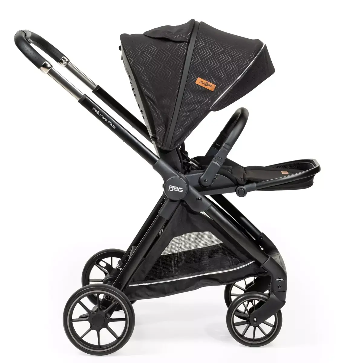 Baby2Go Petunya Plus Travel Sistem Bebk Arabası Siyah
