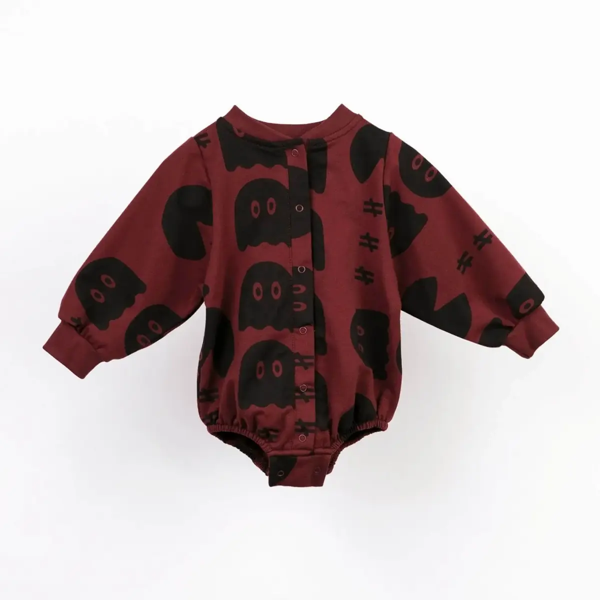 Moi Noi Body Desenli Bordo Moi Noi Body Desenli Bordo