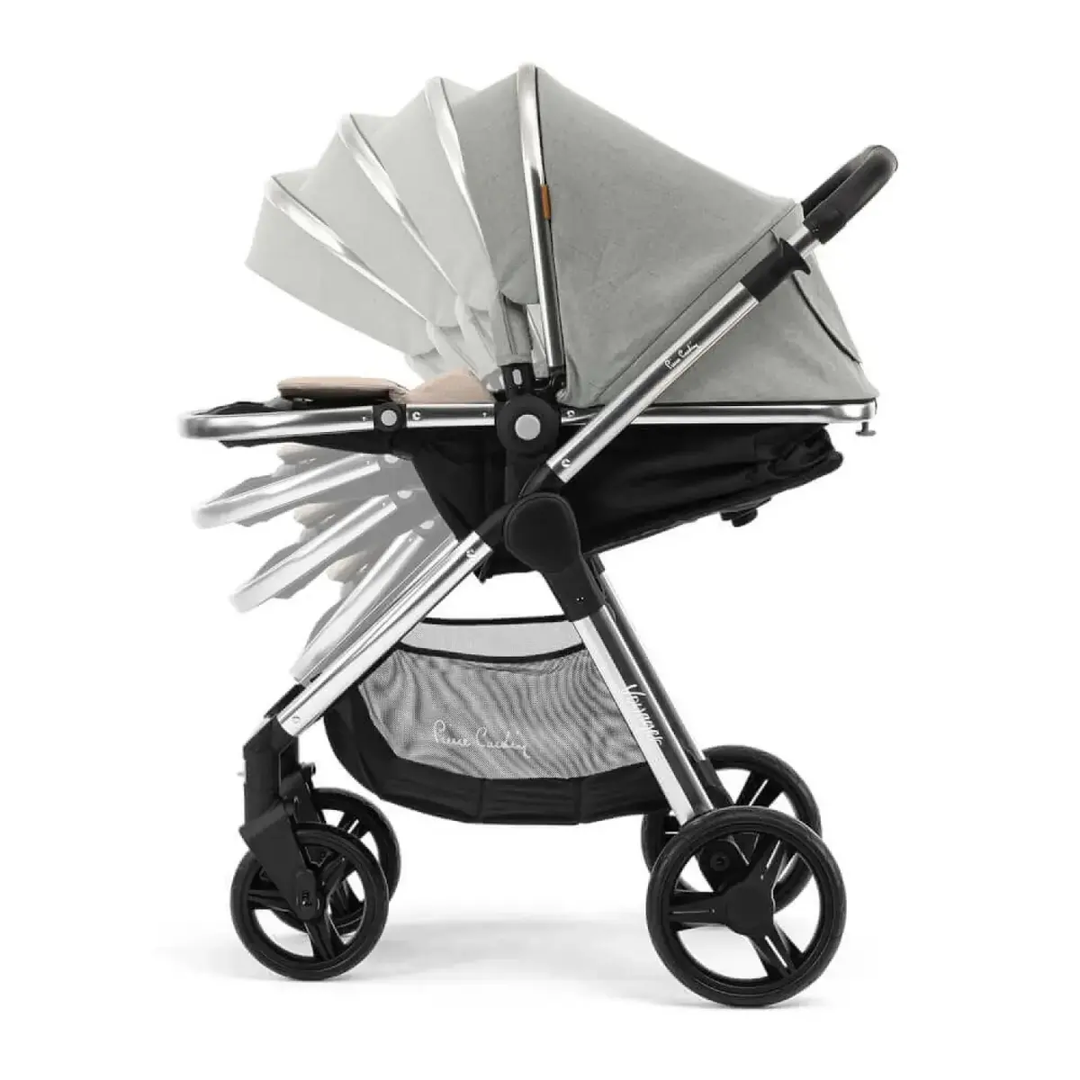 Pierre Cardin Voyager Travel Sistem Bebek Arabası Gri