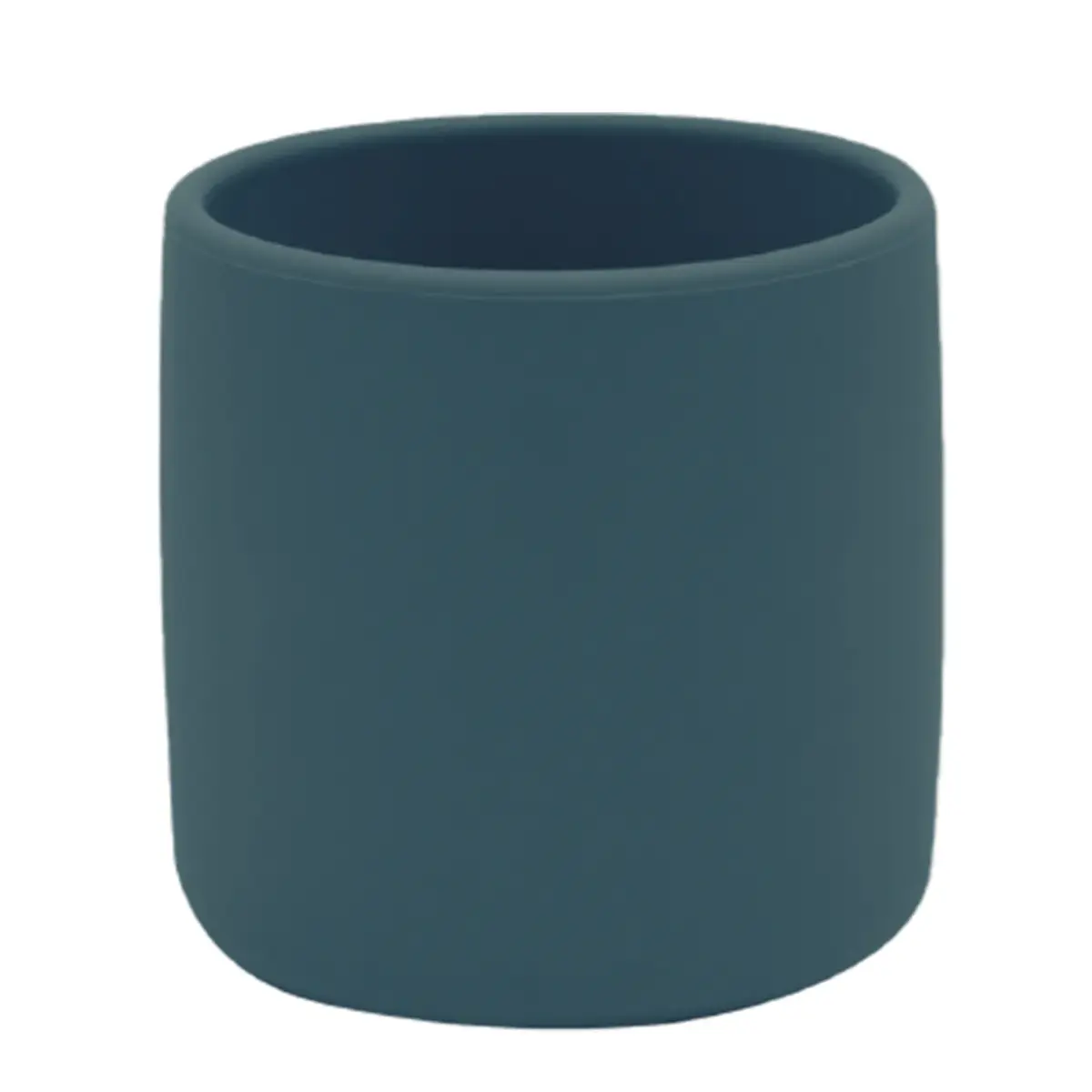OiOi Mini Silikon Bardak 6+ Ay Deep Blue
