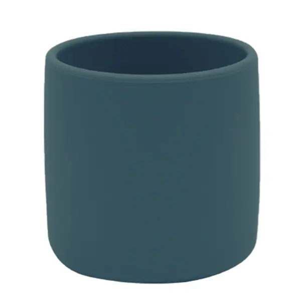 OiOi Mini Silikon Bardak 6+ Ay Deep Blue