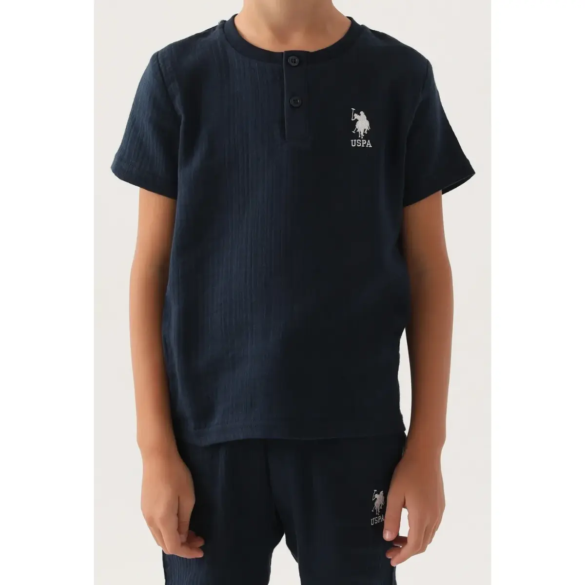 U.S. Polo 2li Takım Bermuda Lacivert