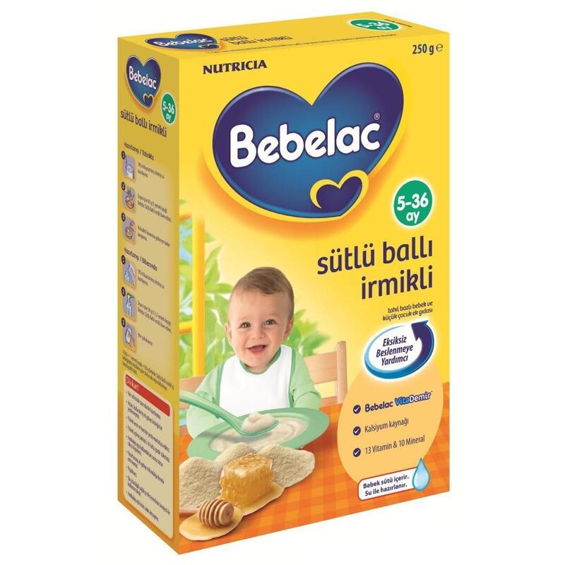 Bebelac Gold Sütlü Ballı İrmikli Kaşık Maması 250 gr