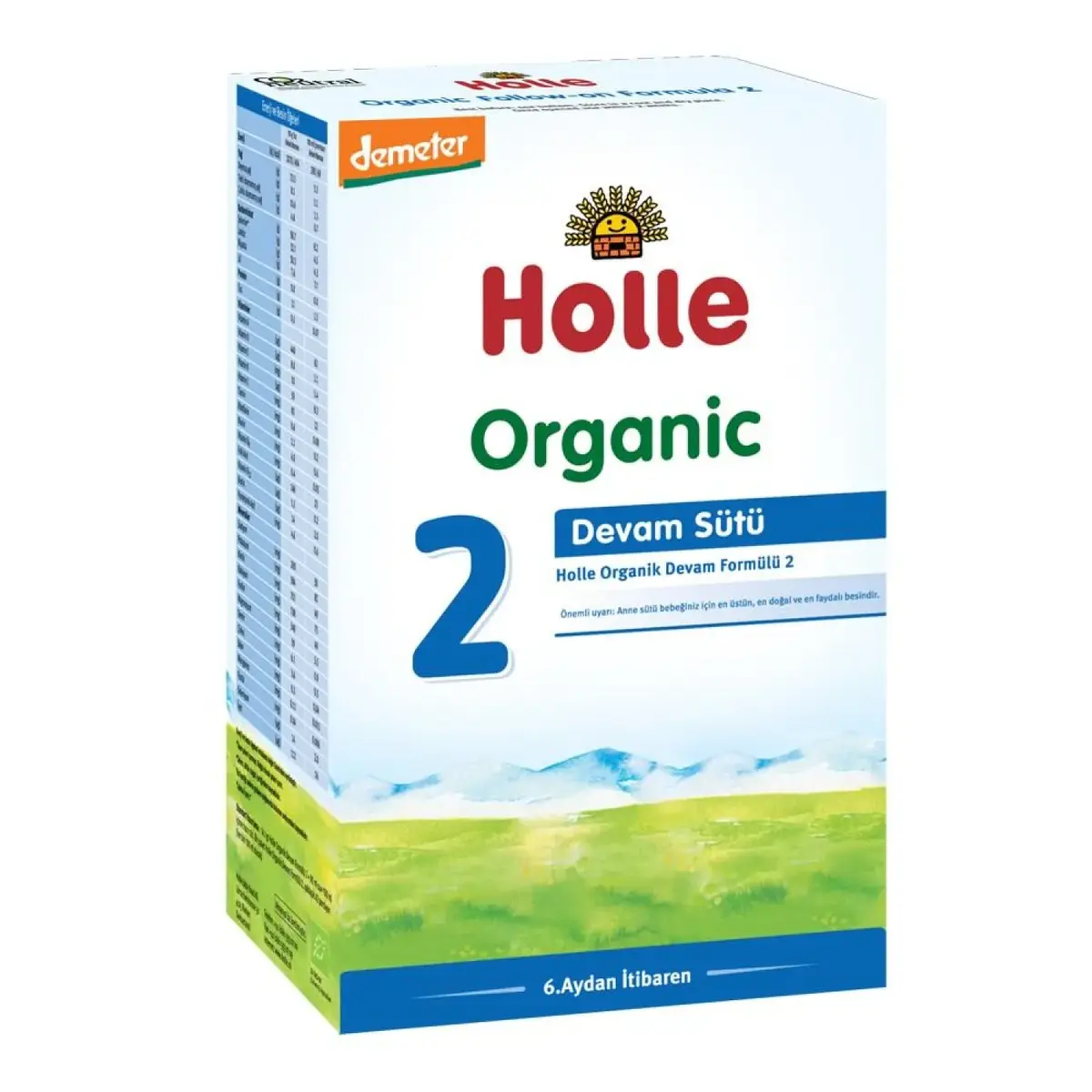Holle 2 Organik Devam Sütü 600 Gr