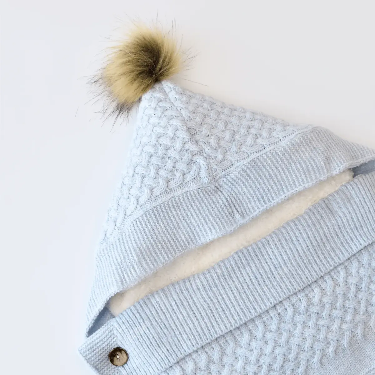 Bibaby Kundak Triko Elegance Mavi