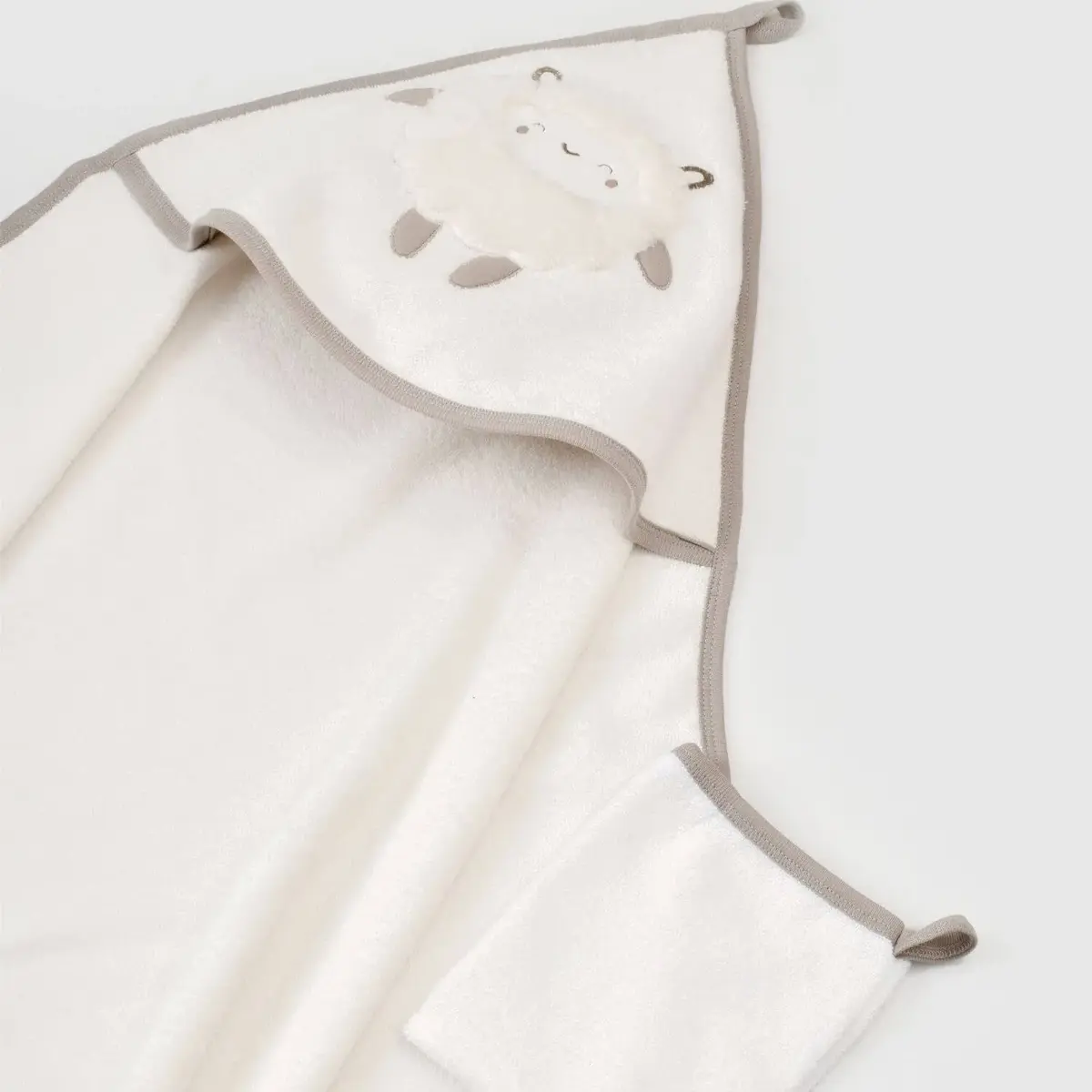 Bibaby Organik Havlu Curly Sheep Bej