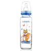 Bebedor Silikon Emzikli Desenli Cam Biberon 250 ml 3+ Ay