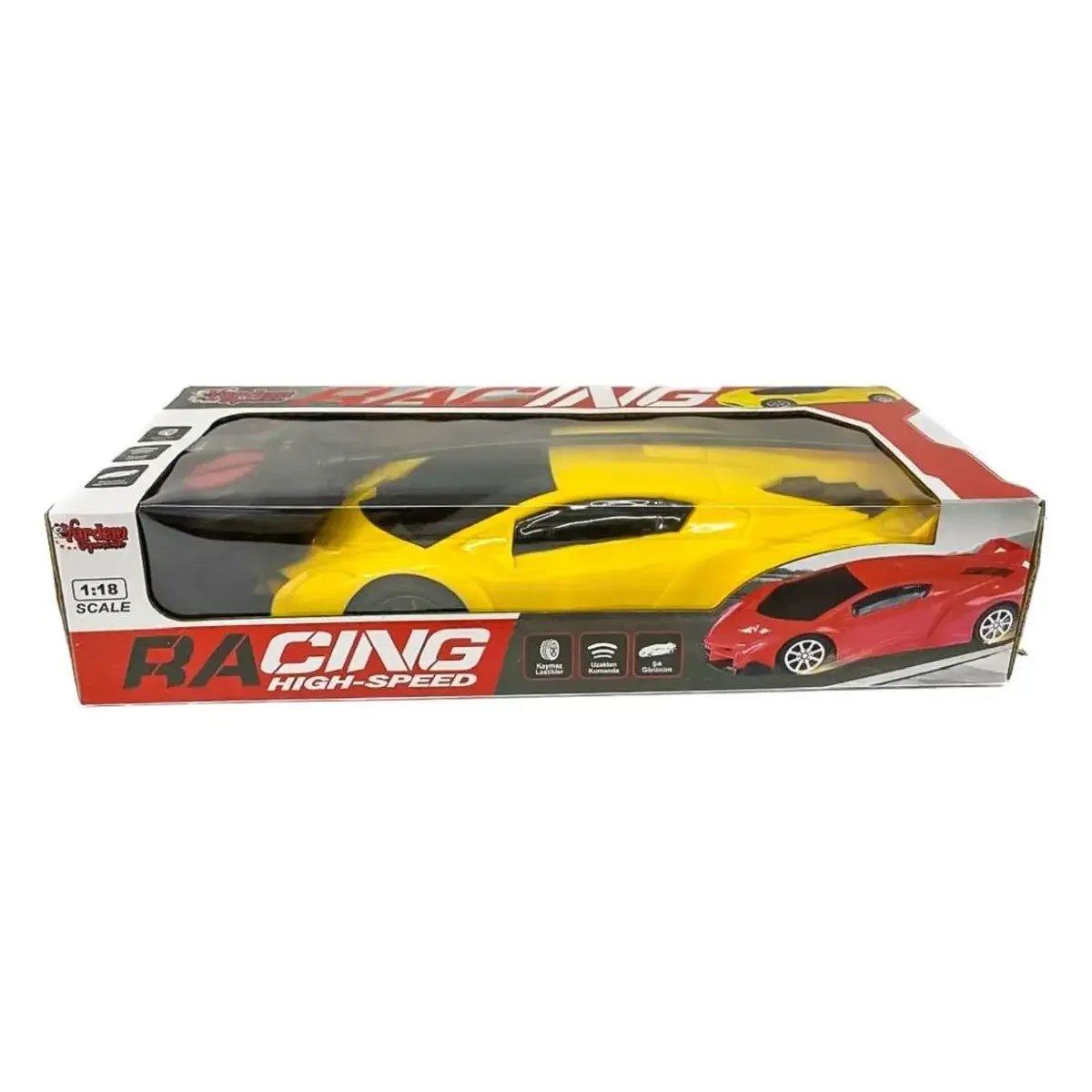 Uzaktan Kumandalı Full Fonksiyon 1:18 Hıgh-Speed Yarış Arabası