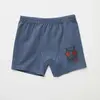 Natuline Organik Boxer Likralı Cool Tiger 2li İndigo - Gri Melanj