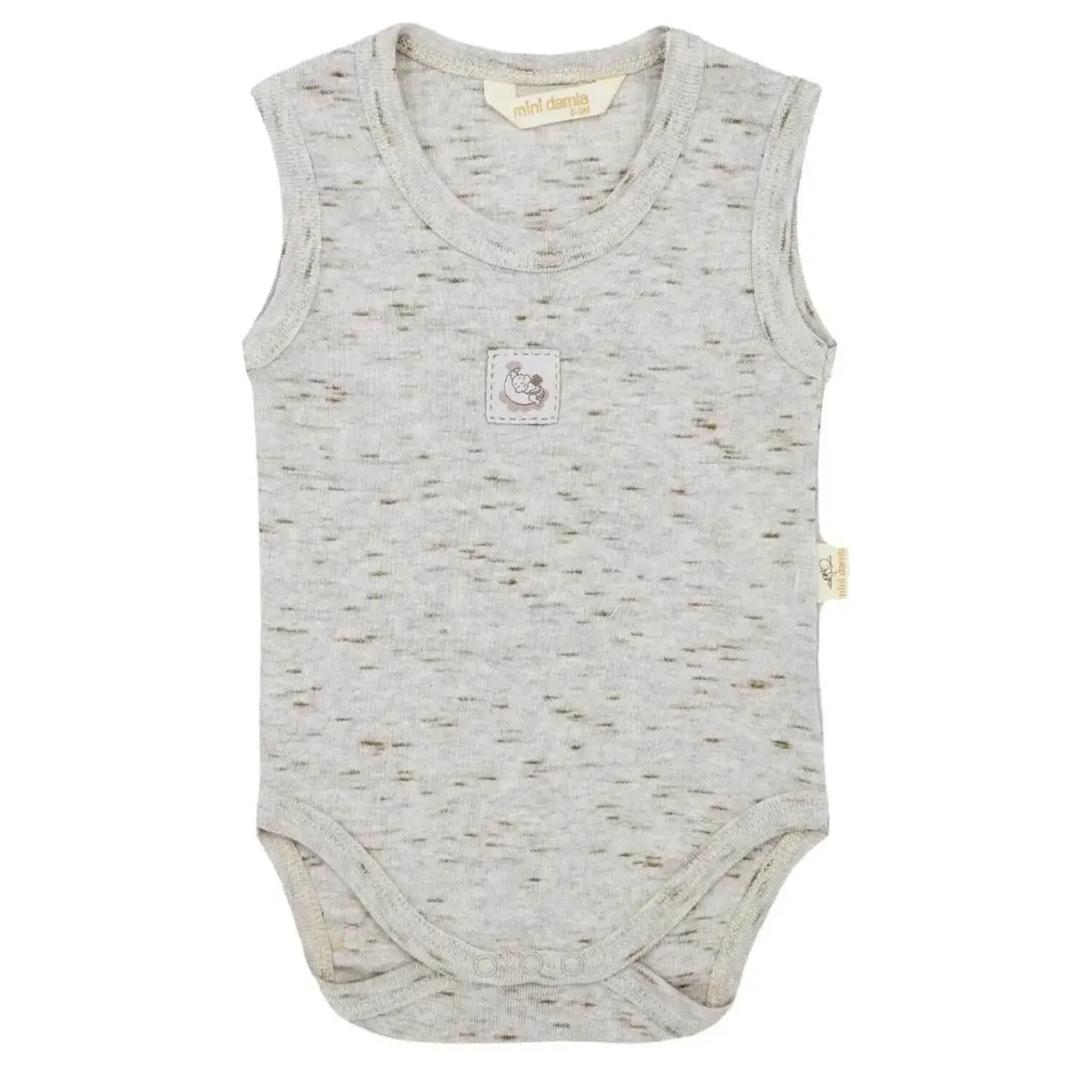 Mini Damla Body Askılı Armalı Kahverengi