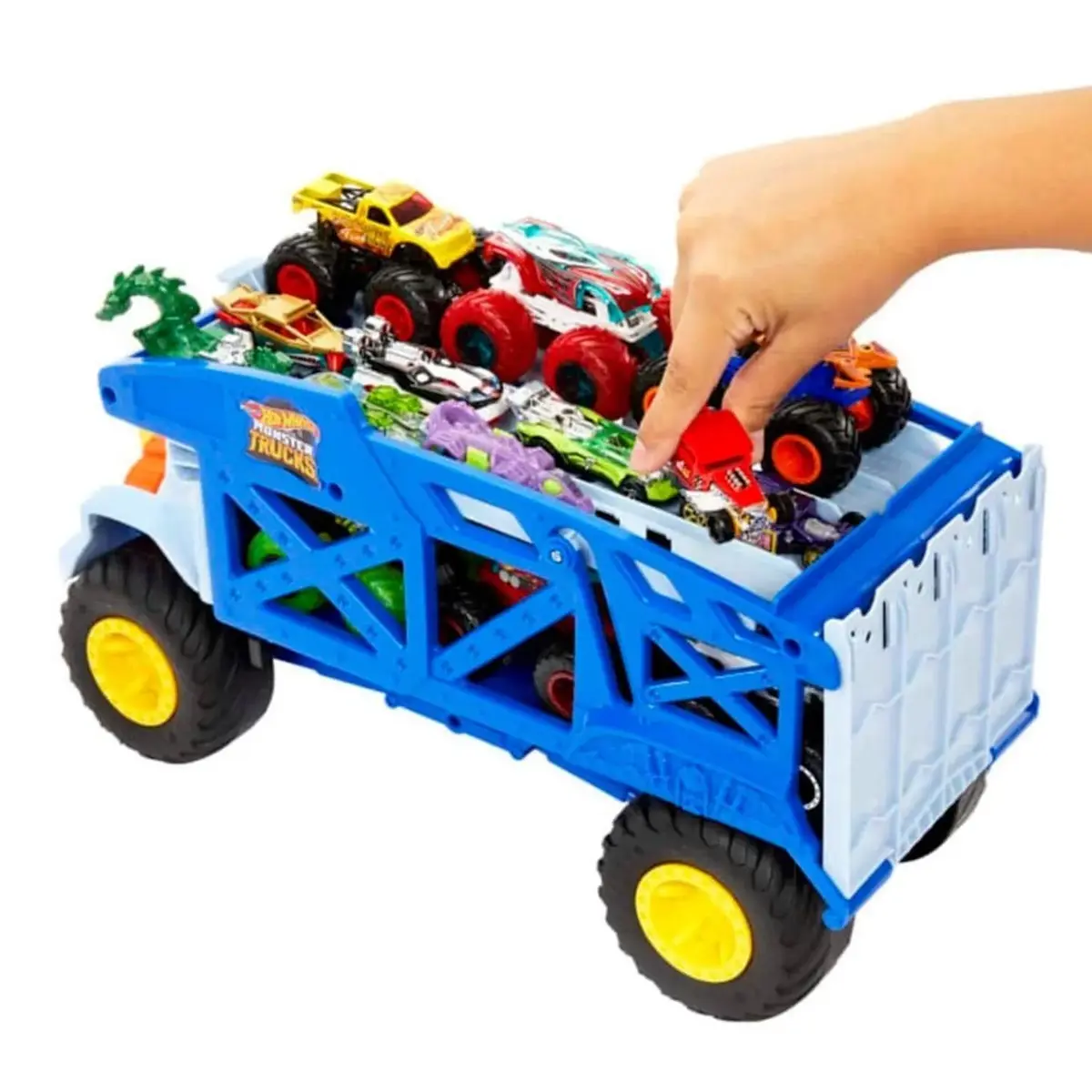 Hot Wheels Monster Trucks Rhino Taşıyıcı Kamyon