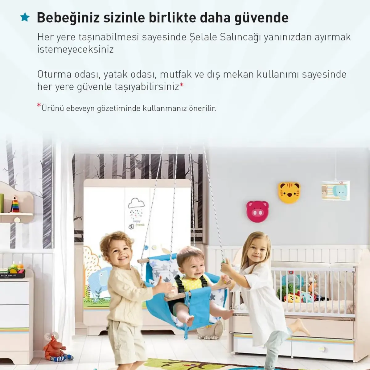 Holmen Şelale Salıncak Gold
