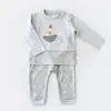 Bibaby Organik 2li Takım Hug Me Bear Kar Melanj