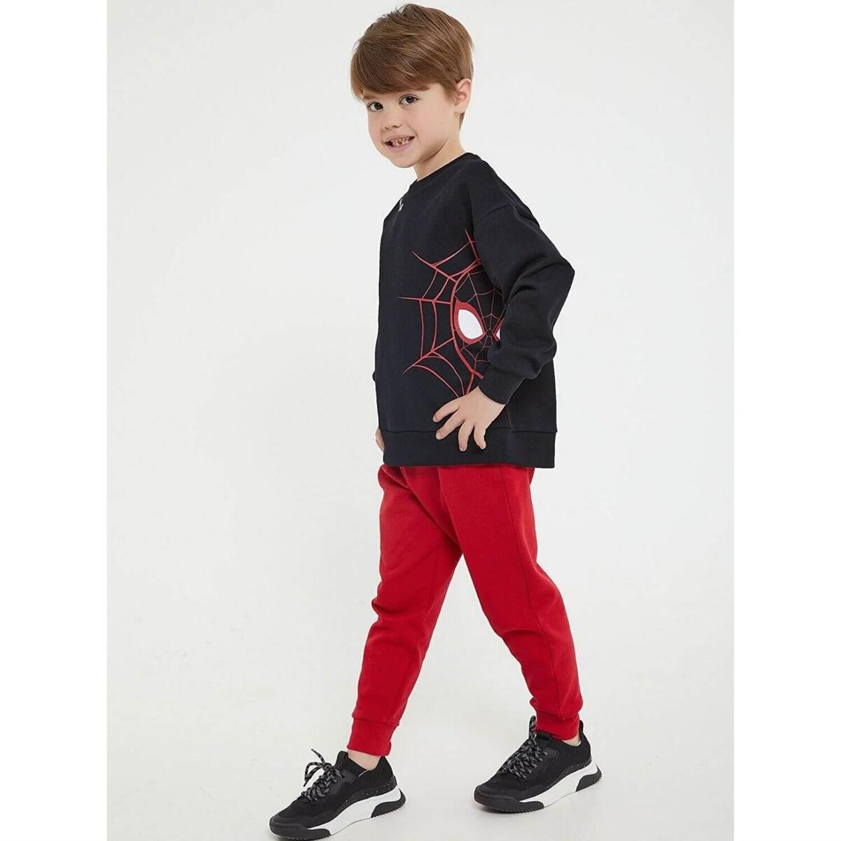 Spider Man Eşofman Takımı Siyah