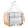 Meltem Smart Bambino Beşik 70x110 cm Naturel Mavi 