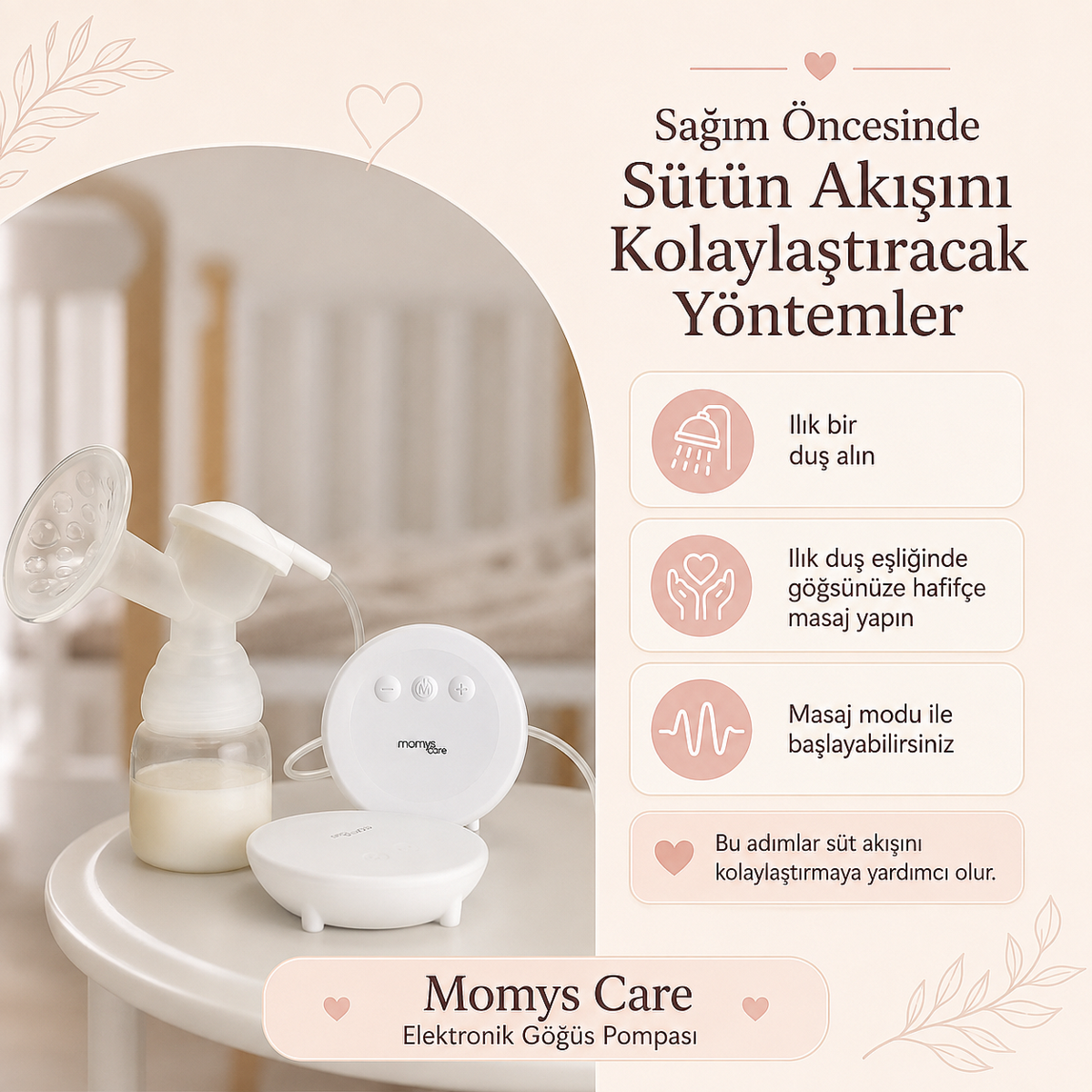 Momys Care Elektronik Göğüs Pompası