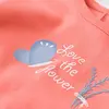 Bibaby Organik Pijama Takımı Wild Flowers Coral
