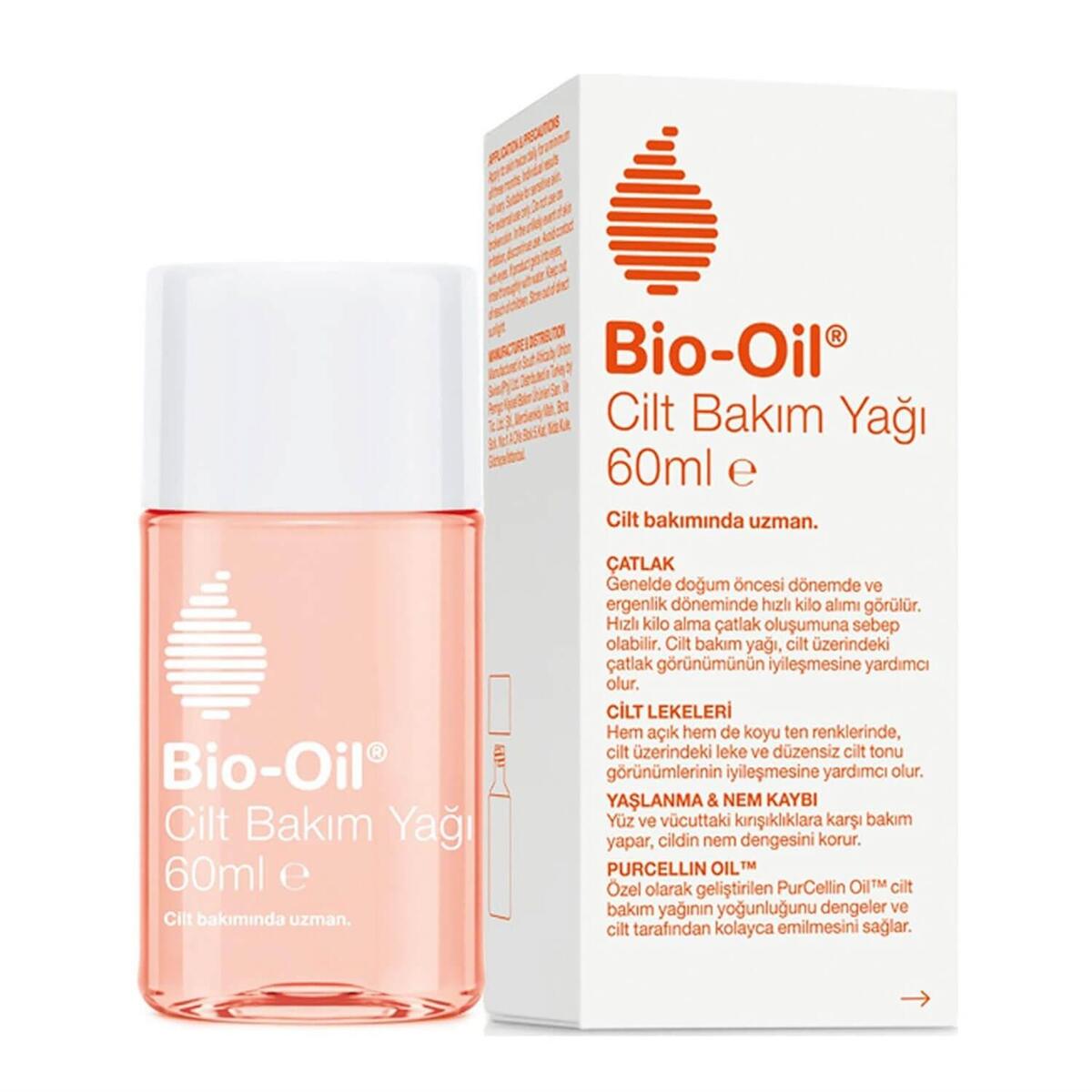 Bio-Oil Çatlak Karşıtı & Nemlendirici Cilt Bakım Yağı Yeni Formül 60 ml
