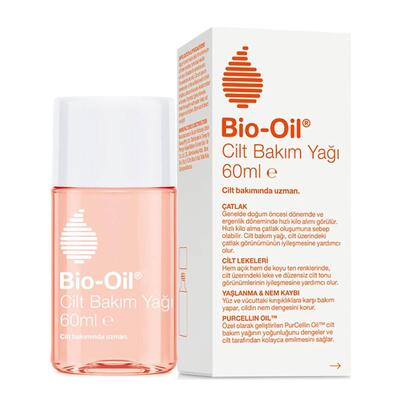 Bio-Oil Çatlak Karşıtı & Nemlendirici Cilt Bakım Yağı Yeni Formül 60 ml