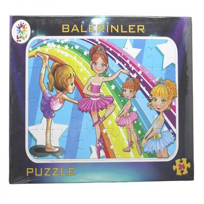 Laço Kids Frame Puzzle Balerinler 