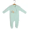 Bibaby Organik Tulum Pear Is So Sweet Ekru - Yeşil