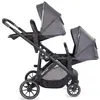 Kraft Dual İkiz Bebek Arabası Dark Grey