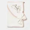 Bibaby Havlu Twinn Duck 75x75cm Ekru - Pembe