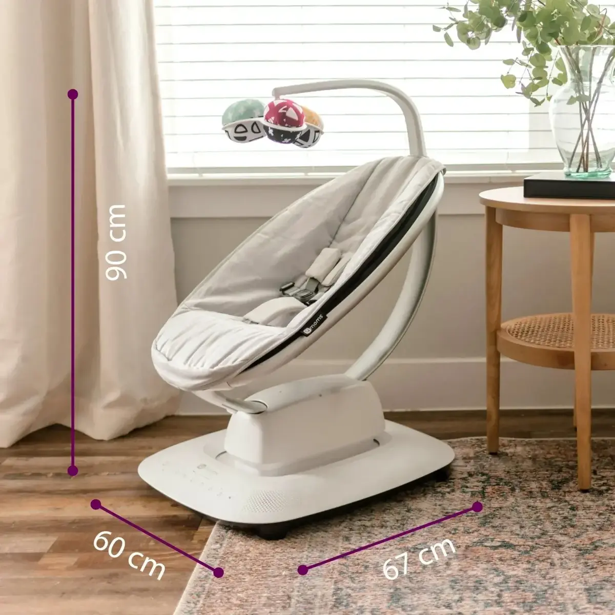 4moms MamaRoo 5.0 Elektrikli Ana Kucağı Slate Blue