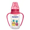 Bambino Silikon Emzikli Kulplu PP Biberon 150 ml Ananas