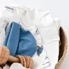 Bibaby Organik Zıbın Takımı Caretta In Live Prematüre Ekru - İndigo