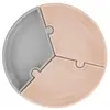Oioi Yemek Seti Tabak Kaşık Önlük Bubble Beige