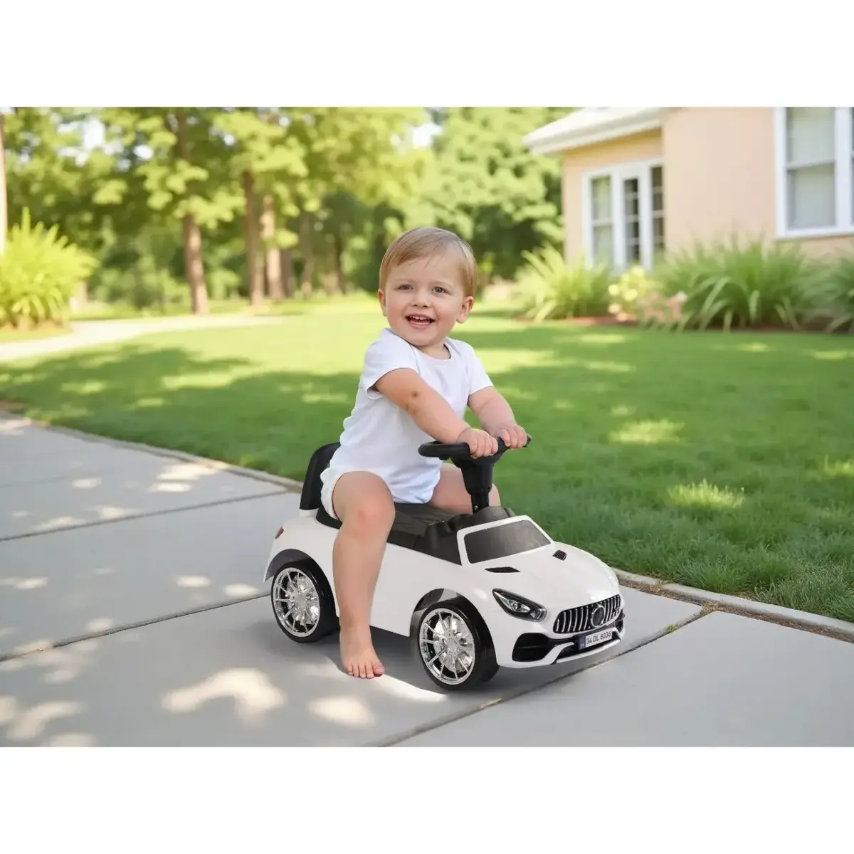 Dolu Ride On Car Beyaz