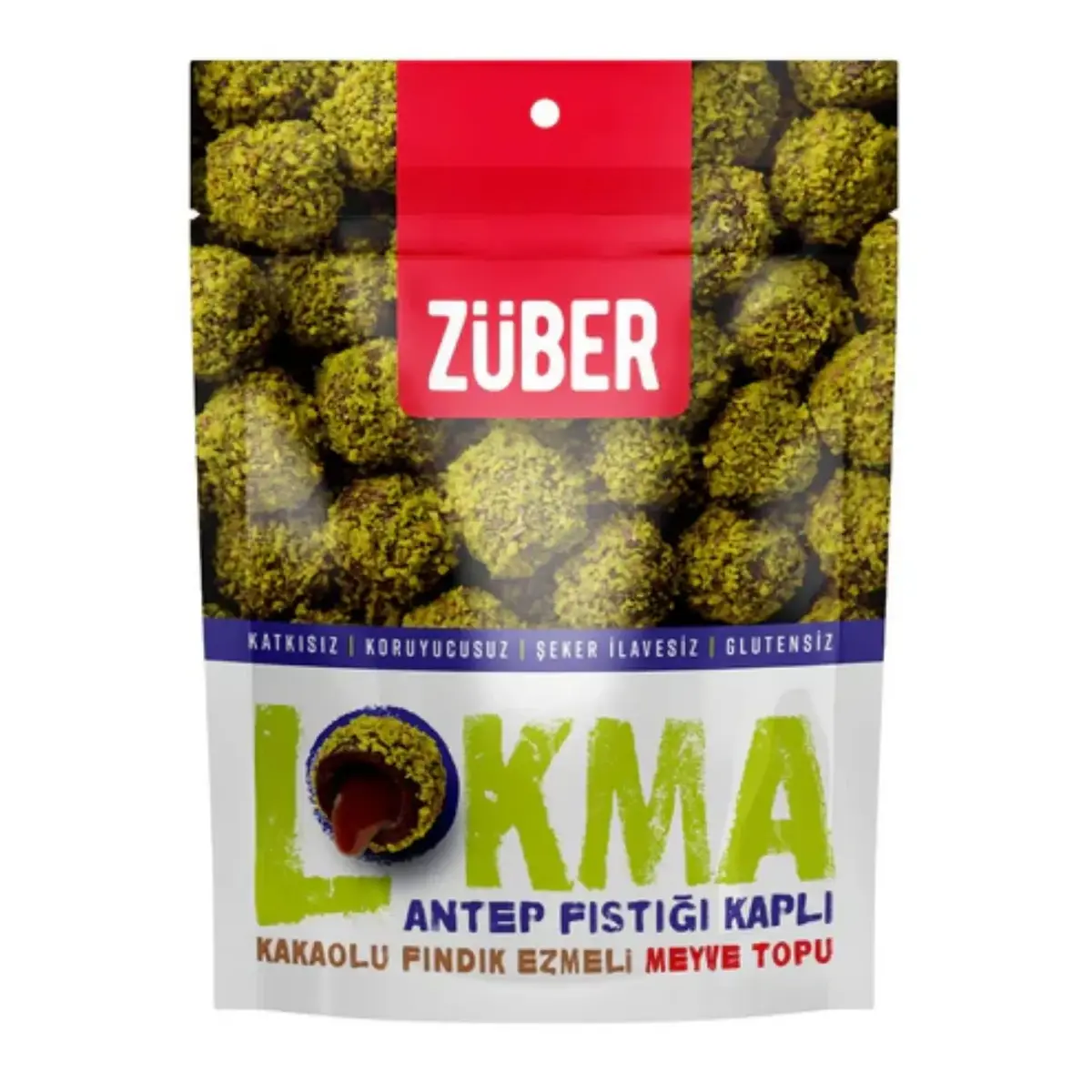 Züber Lokma Antep Fıstığı 96gr Züber Lokma Antep Fıstığı 96gr