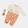 Bibaby Organik Tulum Cool Lines Bunny Bej - Hardal
